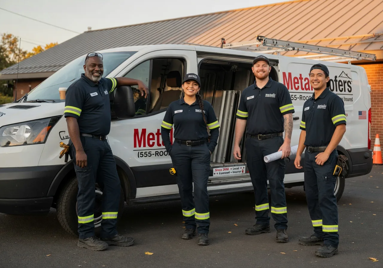 Metal Roofing Installation company in Hull, TX